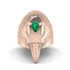 Emerald Raven Men's Fashion Ring - Maverick No. 5