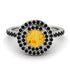 Double Halo Citrine Ring - Zoey No. 609