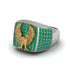 Emeralds Luxury Gold Eagle Ring - Sutton No. 21