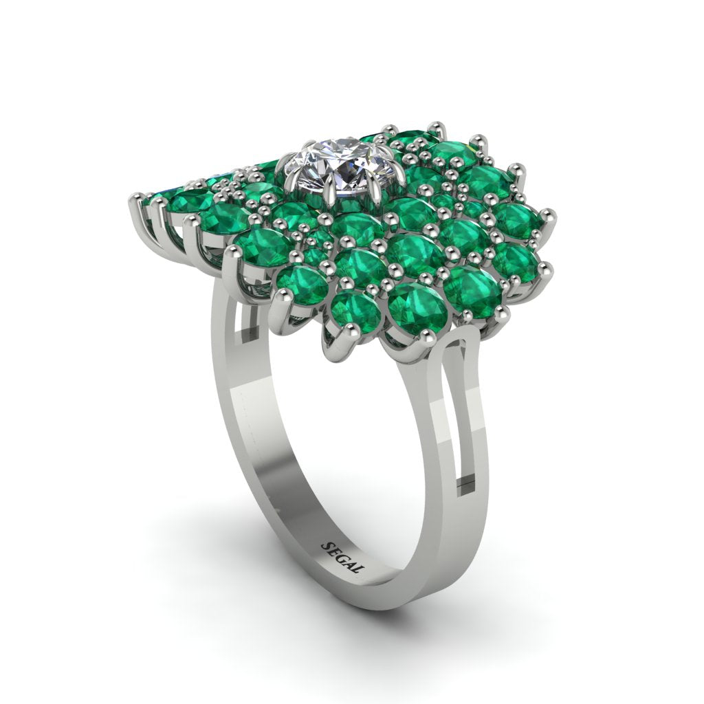 Diamond Enchanted Midnight Radiance Fashion Ring - Jacqueline No. 18