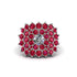 Diamond Enchanted Midnight Radiance Fashion Ring - Jacqueline No. 48 image 3