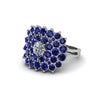 Diamond Enchanted Midnight Radiance Fashion Ring - Jacqueline No. 63