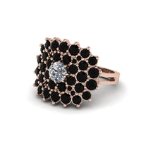 Diamond Enchanted Midnight Radiance Fashion Ring - Jacqueline No. 32 image 1