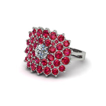 Diamond Enchanted Midnight Radiance Fashion Ring - Jacqueline No. 48 image 1