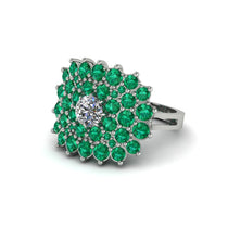 Diamond Enchanted Midnight Radiance Fashion Ring - Jacqueline No. 18 image 1