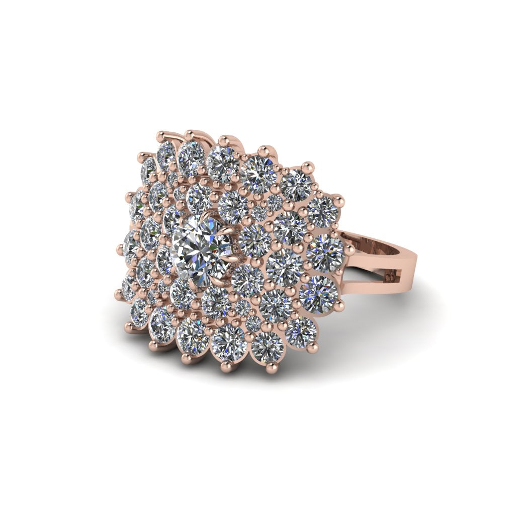 Diamond Enchanted Midnight Radiance Fashion Ring - Jacqueline No. 2