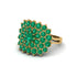 Emerald Enchanted Midnight Radiance Fashion Ring - Jacqueline No. 19 image 1