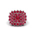 Ruby Enchanted Midnight Radiance Fashion Ring - Jacqueline No. 57 image 3
