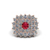Ruby Enchanted Midnight Radiance Fashion Ring - Jacqueline No. 11 image 3