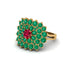 Ruby Enchanted Midnight Radiance Fashion Ring - Jacqueline No. 25