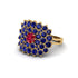 Ruby Enchanted Midnight Radiance Fashion Ring - Jacqueline No. 70