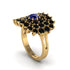 Sapphire Enchanted Midnight Radiance Fashion Ring - Jacqueline No. 43 image 2