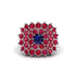 Sapphire Enchanted Midnight Radiance Fashion Ring - Jacqueline No. 60 image 3