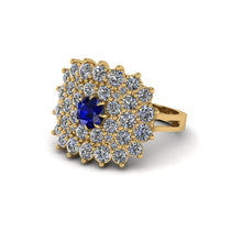 Sapphire Enchanted Midnight Radiance Fashion Ring - Jacqueline No. 13 image 1