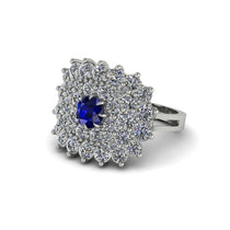Sapphire Enchanted Midnight Radiance Fashion Ring - Jacqueline No. 15 image 1