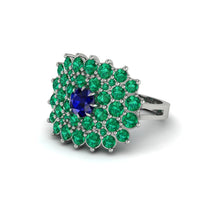 Sapphire Enchanted Midnight Radiance Fashion Ring - Jacqueline No. 30 image 1