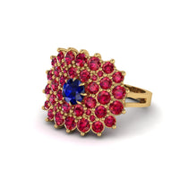 Sapphire Enchanted Midnight Radiance Fashion Ring - Jacqueline No. 58 image 1