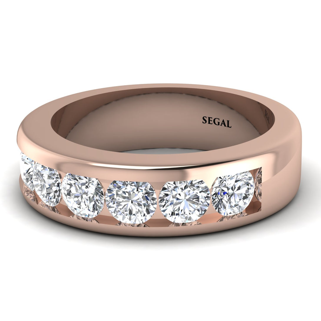 Diamond Eternal Brilliance Men's Wedding Ring - Jamie No. 2