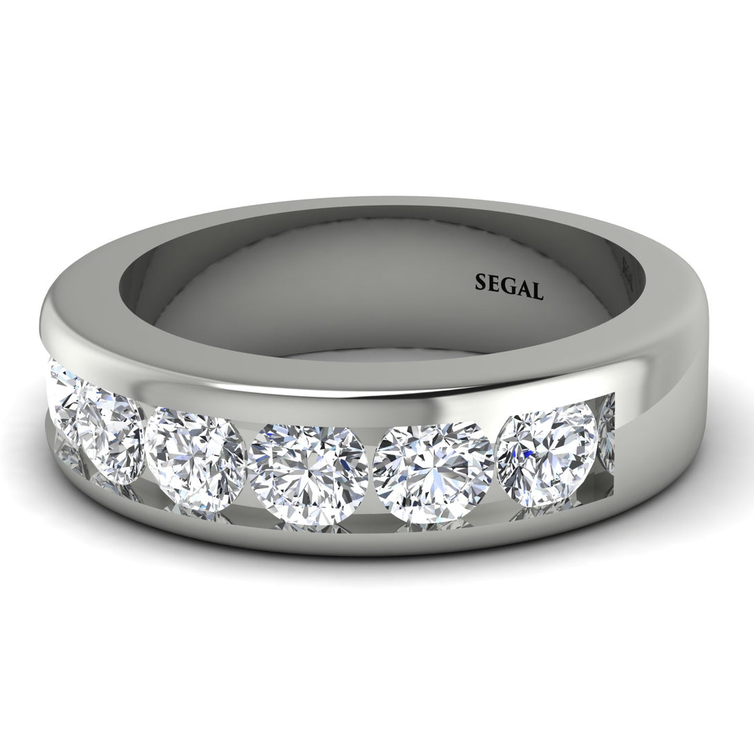 Diamond Eternal Brilliance Men's Wedding Ring - Jamie No. 3