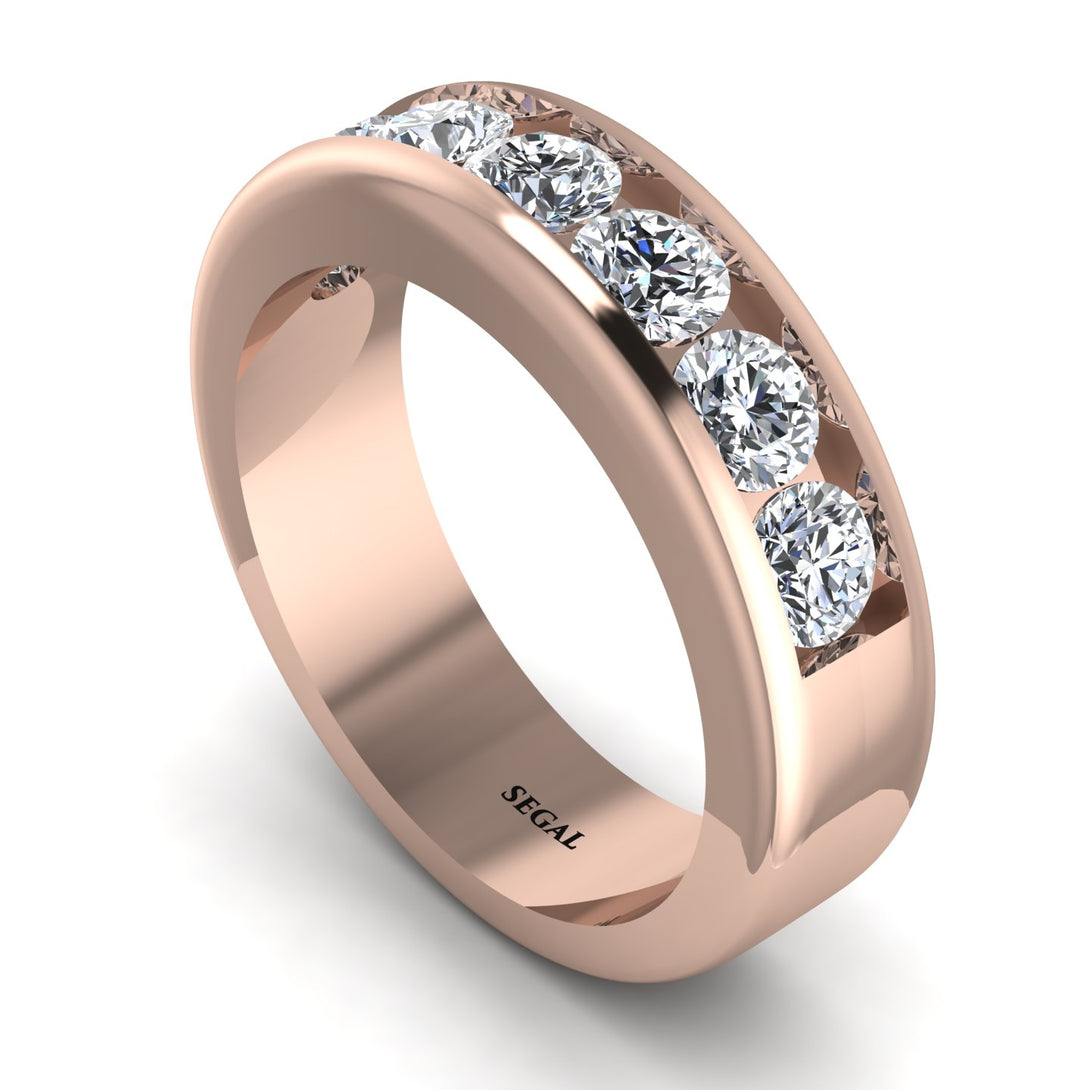 Diamond Eternal Brilliance Men's Wedding Ring - Jamie No. 2