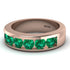 Emerald Eternal Brilliance Men's Wedding Ring - Jamie No. 5 image 2
