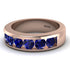 Sapphire Eternal Brilliance Men's Wedding Ring - Jamie No. 14