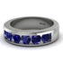 Sapphire Eternal Brilliance Men's Wedding Ring - Jamie No. 15