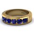 Sapphire Eternal Brilliance Men's Wedding Ring - Jamie No. 13