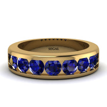 Sapphire Eternal Brilliance Men's Wedding Ring - Jamie No. 13 image 1
