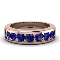Sapphire Eternal Brilliance Men's Wedding Ring - Jamie No. 14 image 1