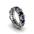 Black Diamond Eternal Elegance Wedding Ring - Rosemary No. 69
