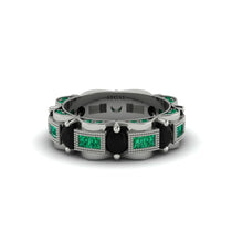 Black Diamond Eternal Elegance Wedding Ring - Rosemary No. 24 image 1