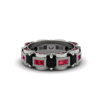 Black Diamond Eternal Elegance Wedding Ring - Rosemary No. 54 image 1