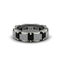 Black Diamond Eternal Elegance Wedding Ring - Rosemary No. 9 image 1