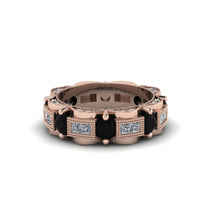 Black Diamond Eternal Elegance Wedding Ring - Rosemary No. 8 image 1