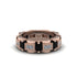 Black Diamond Eternal Elegance Wedding Ring - Rosemary No. 8 image 1