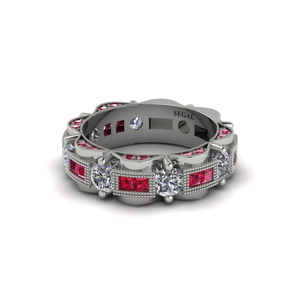 Diamond Eternal Elegance Wedding Ring - Rosemary No. 48
