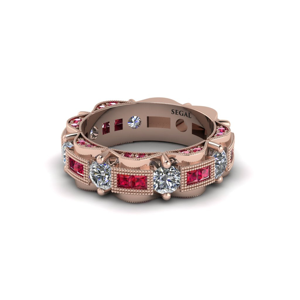 Diamond Eternal Elegance Wedding Ring - Rosemary No. 47