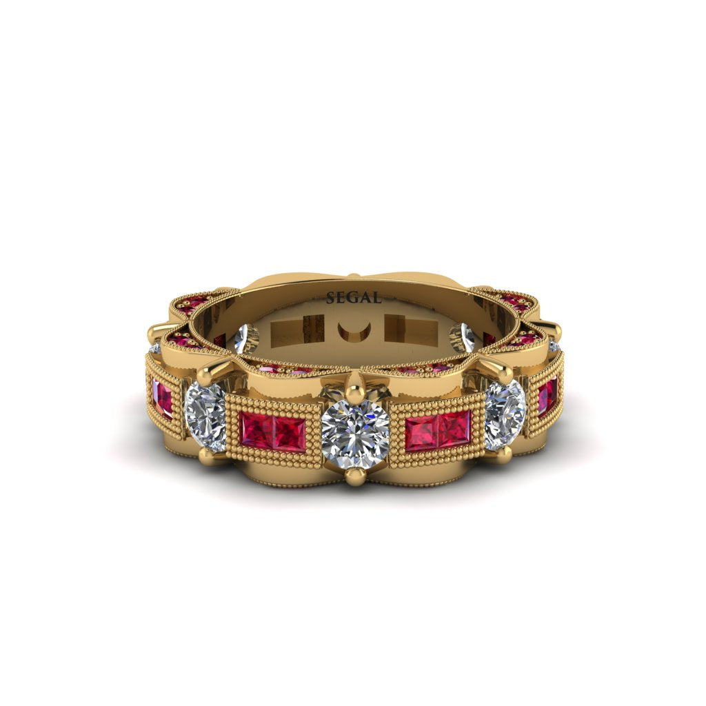 Diamond Eternal Elegance Wedding Ring - Rosemary No. 46
