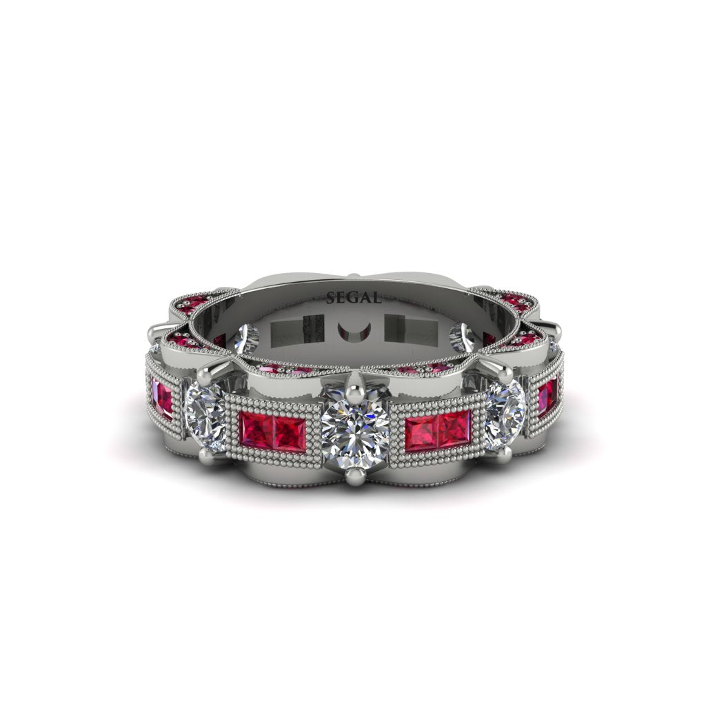 Diamond Eternal Elegance Wedding Ring - Rosemary No. 48