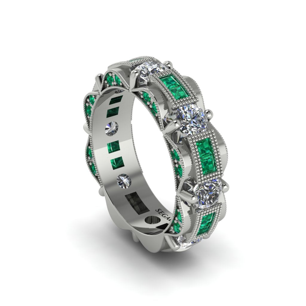 Diamond Eternal Elegance Wedding Ring - Rosemary No. 18