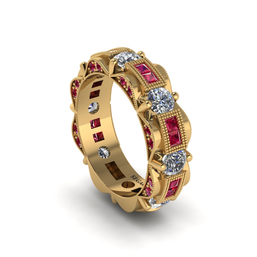 Diamond Eternal Elegance Wedding Ring - Rosemary No. 46