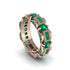 Emerald Eternal Elegance Wedding Ring - Rosemary No. 20 image 2