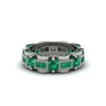 Emerald Eternal Elegance Wedding Ring - Rosemary No. 21 image 1