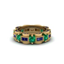 Emerald Eternal Elegance Wedding Ring - Rosemary No. 64 image 1