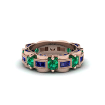 Emerald Eternal Elegance Wedding Ring - Rosemary No. 65 image 1