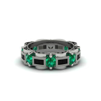 Emerald Eternal Elegance Wedding Ring - Rosemary No. 36 image 1