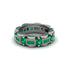 Emerald Eternal Elegance Wedding Ring - Rosemary No. 21