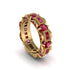 Ruby Eternal Elegance Wedding Ring - Rosemary No. 55 image 2