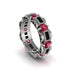 Ruby Eternal Elegance Wedding Ring - Rosemary No. 42